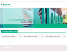 Tablet Screenshot of bbraun-brand.com